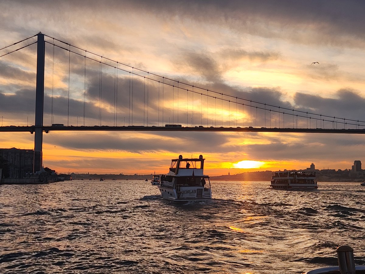 Coucher de soleil sur le Bosphore